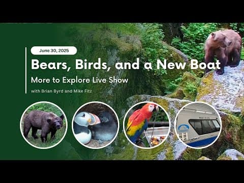 Bears, Birds, and a New Boat | More to Explore Live Show