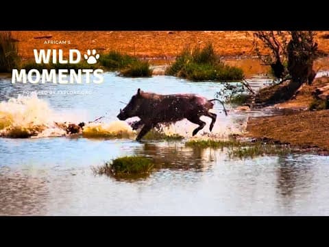 Warthog, Baboons & Cheetah Cubs | Wild Moments | August 21