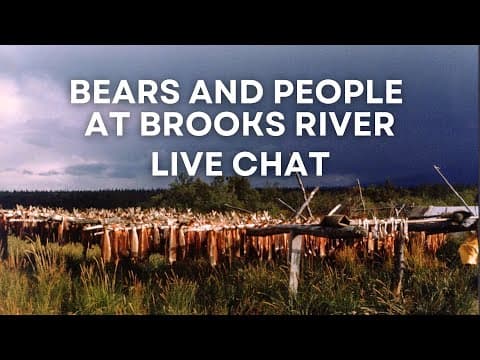 Bears and People at Brooks River: Past and Present | Brooks Live Chat
