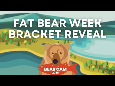 Fat Bear Week 2025 Bracket Reveal | Brooks Live Chat