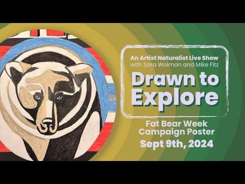 Fat Bear Week Campaign Posters | Drawn to Explore